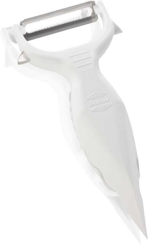 Swissmar Borner V-2007 Veg'Art Prep Tool with Detachable Grater, White
