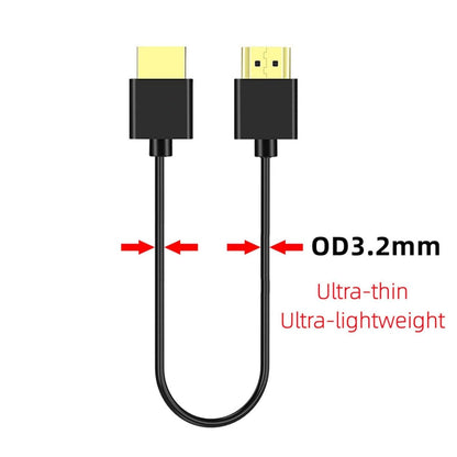 ZHENZQ Flexible HDTV Cable Highly Speed 18Gbps Transfer for 4K Clearly Video Streaming High Performances Video