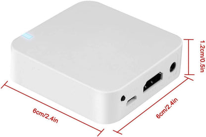 TAVICE Car WiFi Display, Wireless Smart Car WiFi Display Box AV+HDMI Screen Mirroring Mirror Box Airplay