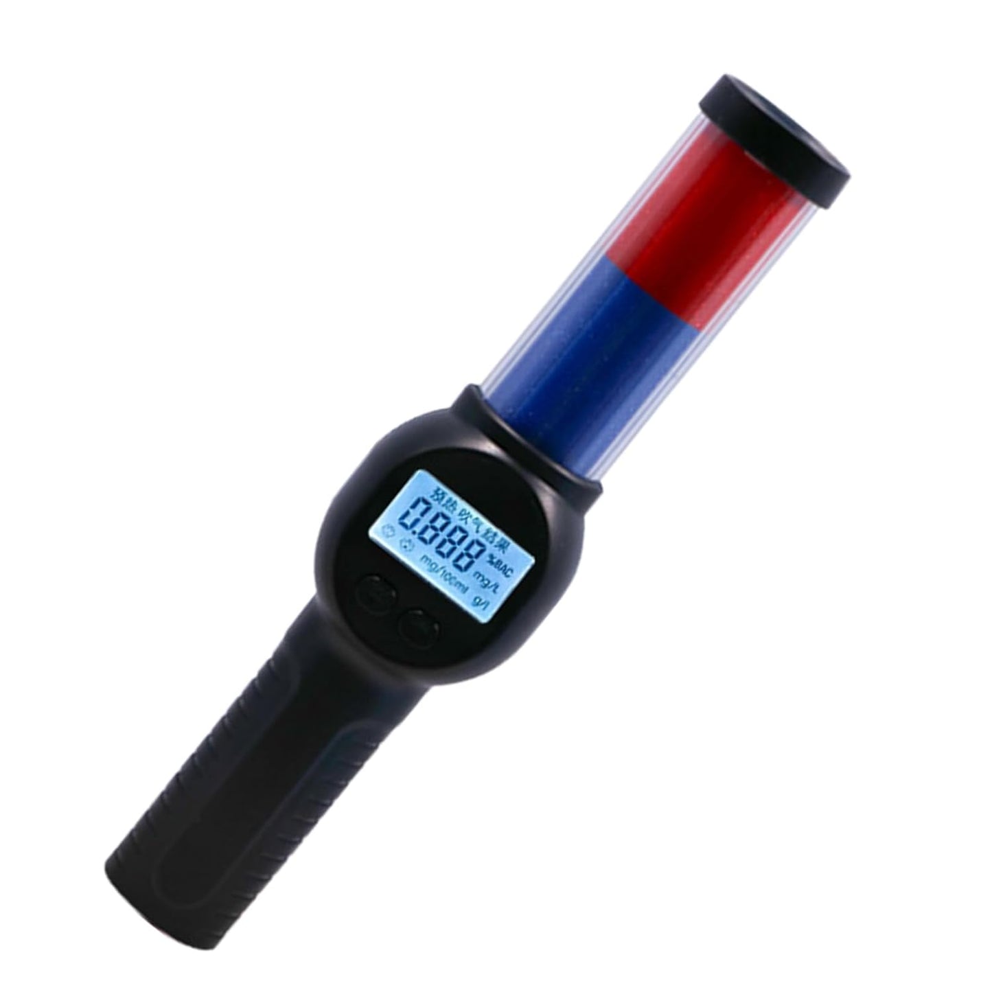 Alcohol Breathalyzer Tester, Digital Display Detector, 1.18×5.91 Inch Professional Rechargeable Device, Driving Home Monitoring Tool for Women Men Safety Analysis and Detection