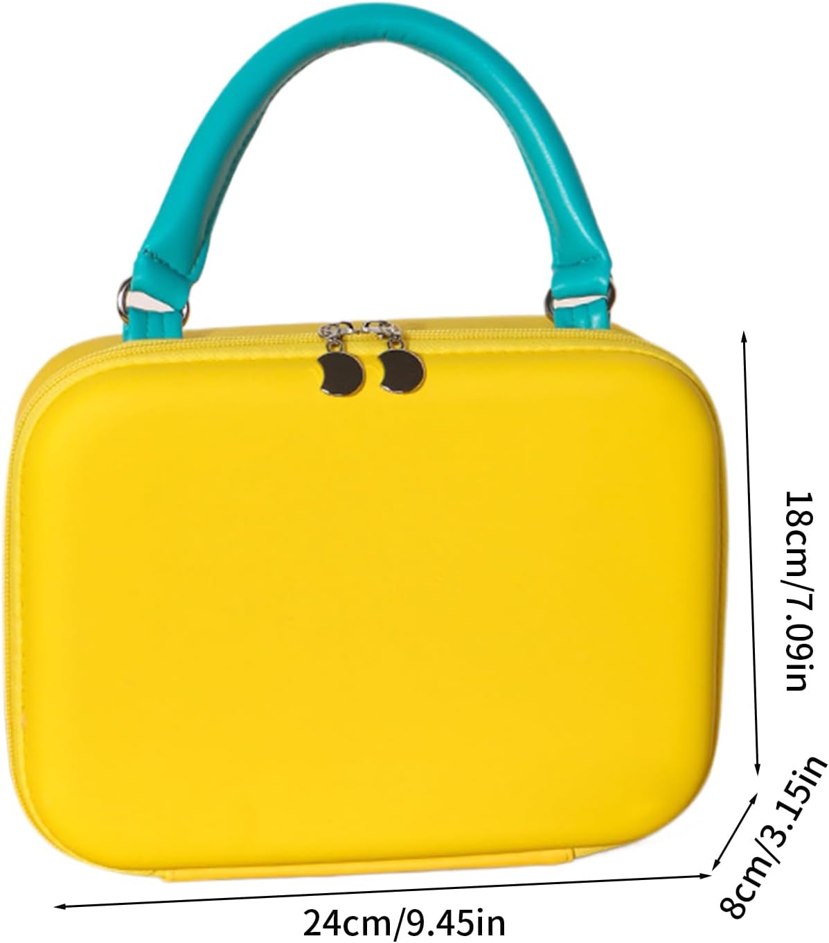 Makeup Bag, Toiletry Organizer, Portable, Flexible Compartments, Spacious and Stylish Travel Pouch for Girls, Family, Friends, Outdoor, Gym, Colleagues, 9.45x3.15x7.09 inches