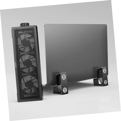 TEHAUX 1 Set RGB Laptop Cooler Stand with Height Gaming Laptop Cooling Pad Speed Fan for Enhanced Performance Ergonomic Design for Desk and Bed Use Durable Construction for Optimal