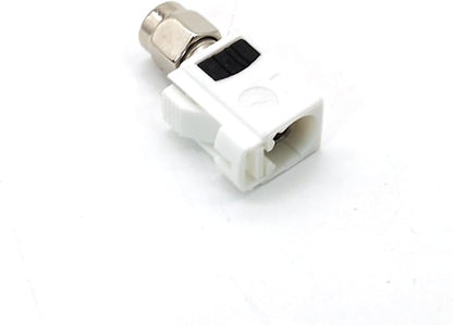 Elecbee Fakra Female to SMA Male Adapter Car Radio Connector Panel Mount RF Automotive (B Code)