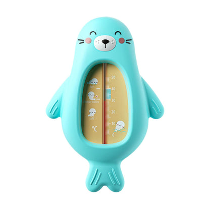 Baby Bath Temperature Toy, Cartoon Bath Temp Measuring Tool, Safety Water Gauge, Toddler Bathtub Thermometer, Fun and Accurate Shower Plaything for Babies, Kids, 5.91 x 4.02 Inch