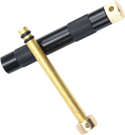 Metal Fire Piston Fire Starter,Fire Piston Fire Starter - Survival Gear and Equipment, Camp Fire Starter Survival Tool for Campfire, Wood Stove Znet-au