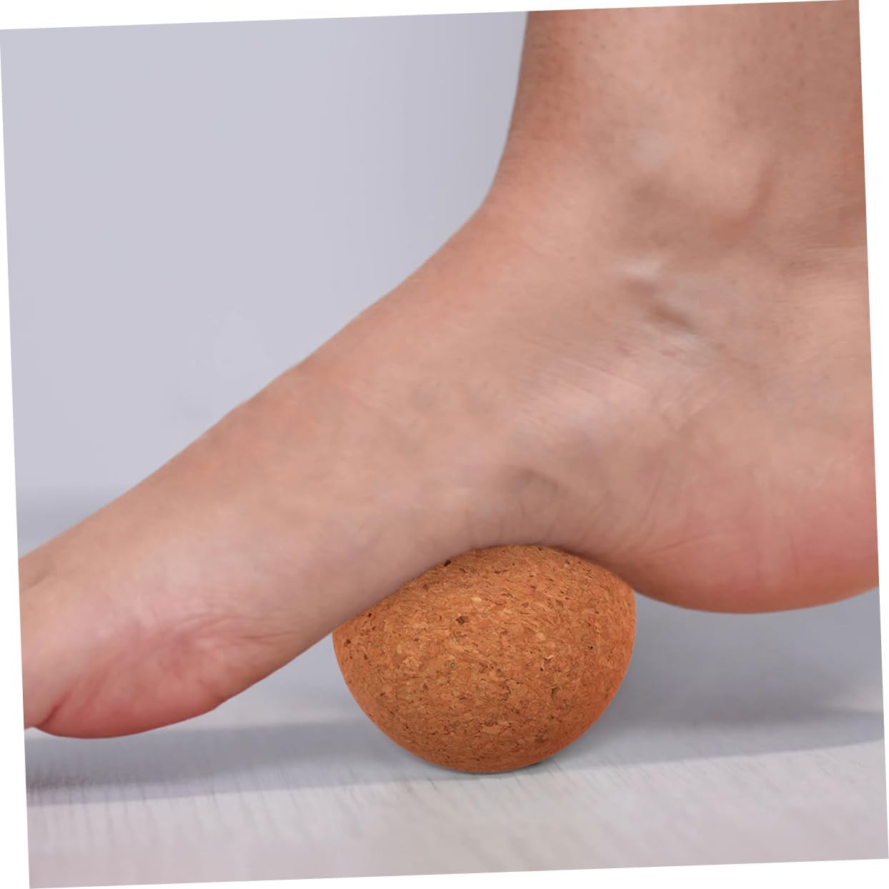 Toddmomy Palla da Yoga Palla da Massaggio Terapeutico Massaggiatore a Mano Massaggiatore Muscolare Sfera a Rulli Massaggiatori per La Schiena Accessori per Massaggi Trucioli di Sughero