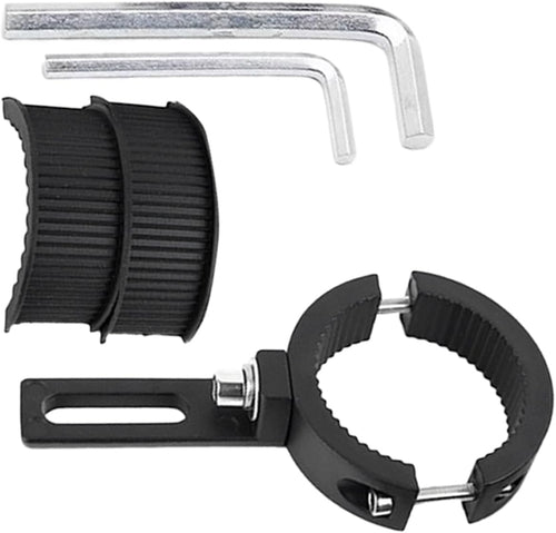 Generico Motorcycle Spotlight Mount, Fog Light Bracket, Versatile Motorcycle Tube Clamp, Adjustable Headlamp Holder, Easy Install for ATV, Bikes, Adventure and Night Riding