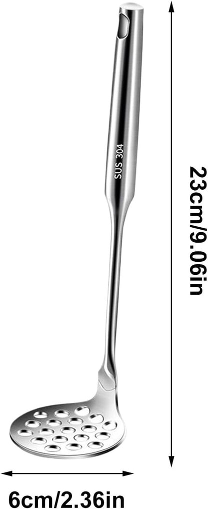 Metal Potato Masher - Beans Smasher,Metal Kitchen Tool Baby Food Meat Non-Slip Masher Rust-Proof for Cooking Prep