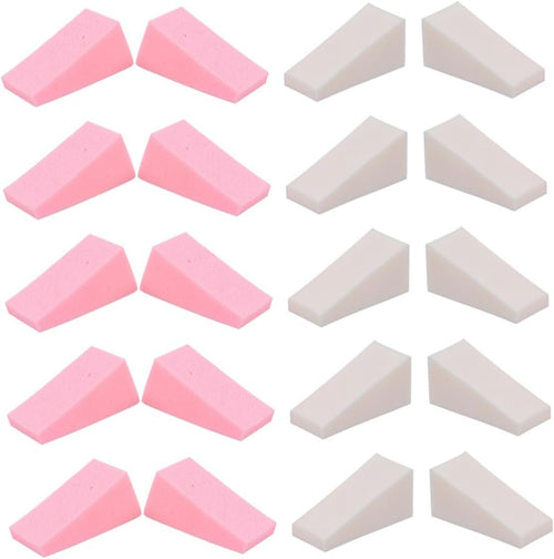 NIYANGLE 50Pezzi Sponge Makeup Applicator Spugnettper Polvere Accessori Cosmetici Professionali Per Applicazione Umida Per Fondotinta