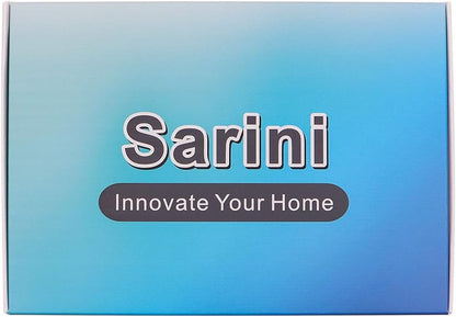 Sarini 4 Pcs Plant Watering Globes Stakes,Self Watering Feeding System,Hand-Blown Colorful Glass Plant Watering Devices,Automatic Waterers Aqua Ball Drip Feeders