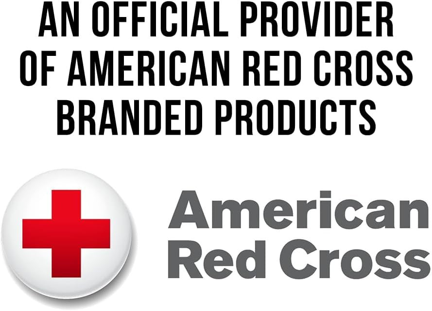 American Red Cross Officially Licensed Product Emergency Reflective Blankets, 5 Pack, Body Warmer Survival Blanket, 52” W x 84” L