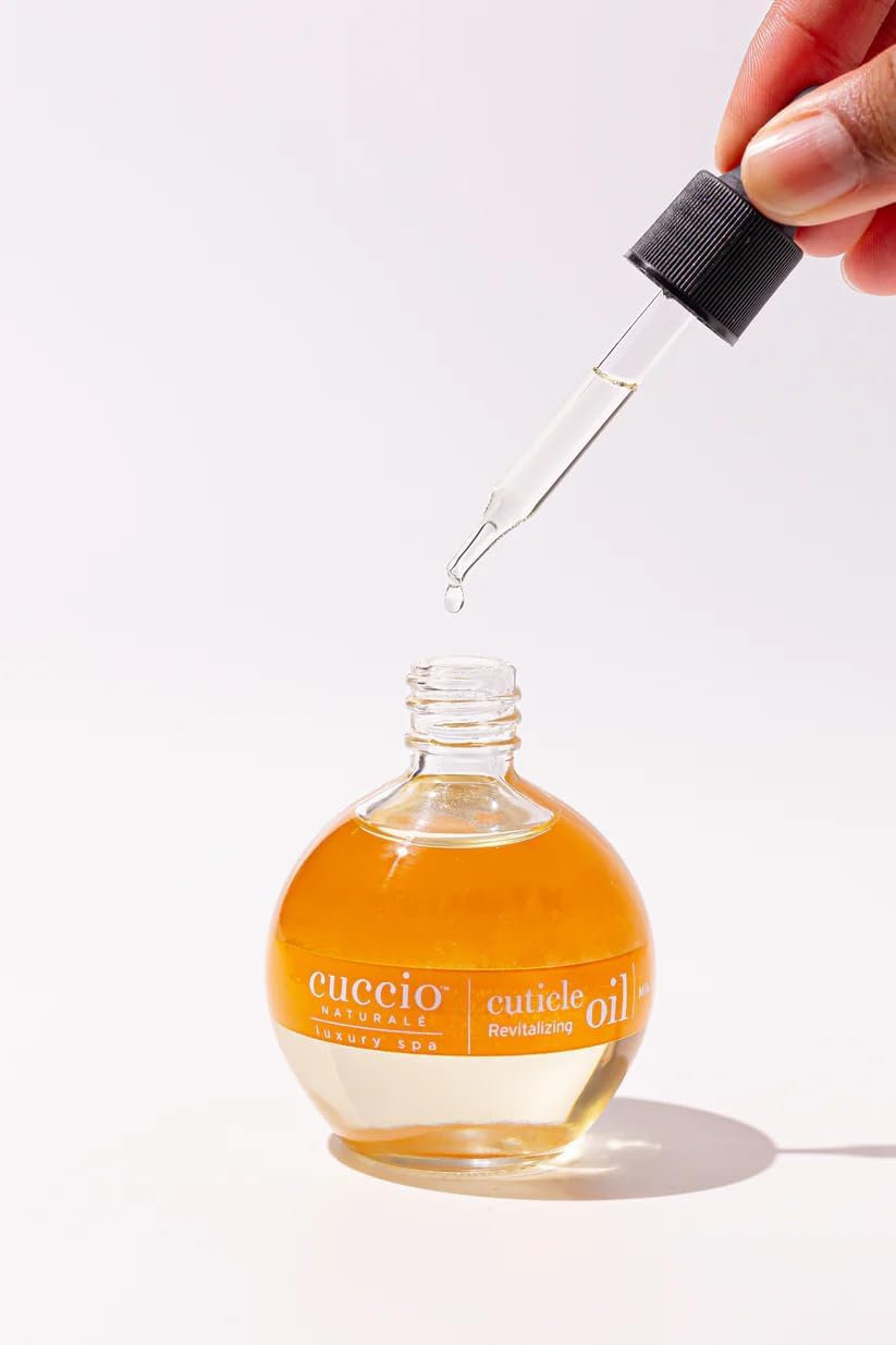 Cuccio Naturale Cuticle Revitalizing Oil - Hydrating Oil For Repaired Cuticles Overnight - Remedy For Damaged Skin And Thin Nails - Paraben And Cruelty-Free Formula - Milk And Honey - 75 ML