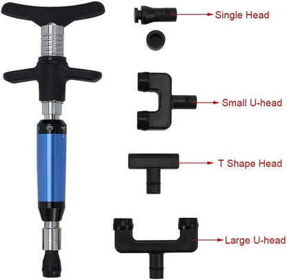 Hongzer Chiropractic Adjusting Tool, 6 Levels Manual Spine Activator Massage Wand for Neck, Back, Shoulders, Joints