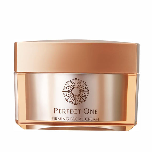 Perfect One Firming Facial Cream with Niacinamide, Collagen, and Hyaluronic Acid – Daily Anti-Aging Cream – 5-in-1: Serum, Moisturizer, Eye Cream, Primer, and Mask for All Skin Types – 1.76 oz