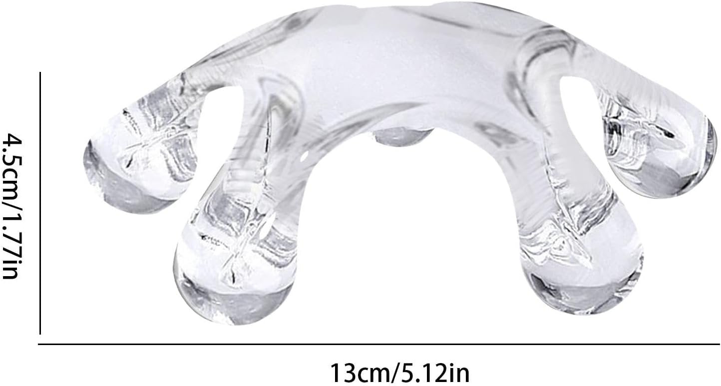 Body Massager, Handheld Massaging Claw, 5 Ball Trigger Point Massager, 5.12x1.77in Manual Muscle Roller, Deep Tissue Relaxation Tool for Arms, Back, Travel Use