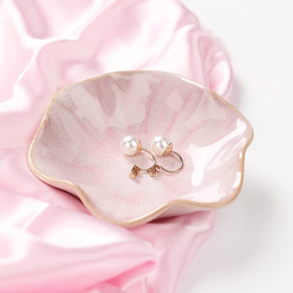 Ceramic jewelry dish,leaf jewelry tray key tray,jewelry holder,small ring dish holder Jewelry Plate trinket tray catchall tray nightstand decor for entryway table room decor