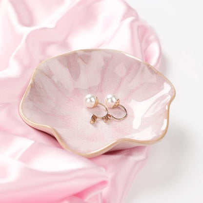 Ceramic jewelry dish,leaf jewelry tray key tray,jewelry holder,small ring dish holder Jewelry Plate trinket tray catchall tray nightstand decor for entryway table room decor