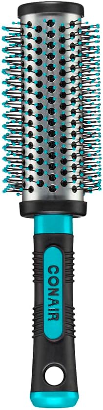 Conair Salon Results Round Hair Brush - Hair Brush Blow Dryer - Large Round Brush for Blow Out - Nylon Bristles - curly hair brush - hair brushes for women - hair brushes for women
