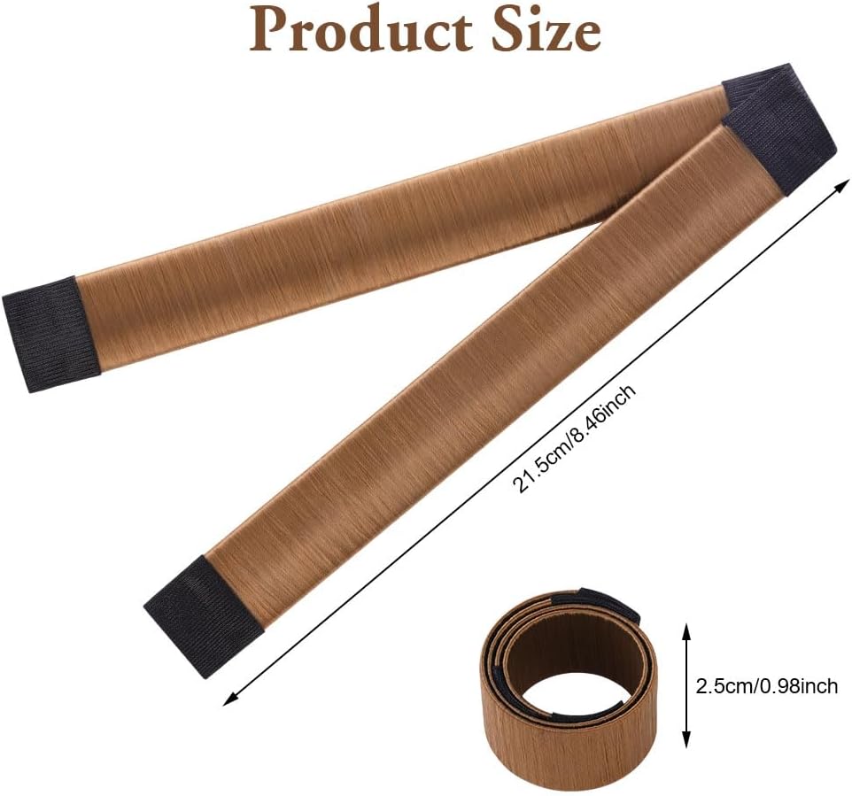 URAQT Donut Bun Maker, 2 Pieces Easy Bun for Hair Bun Maker, Fashion Hair Styling Clip Hairstyle DIY Tool for Girl Women