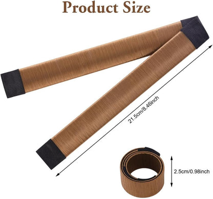 URAQT Donut Bun Maker, 2 Pieces Easy Bun for Hair Bun Maker, Fashion Hair Styling Clip Hairstyle DIY Tool for Girl Women