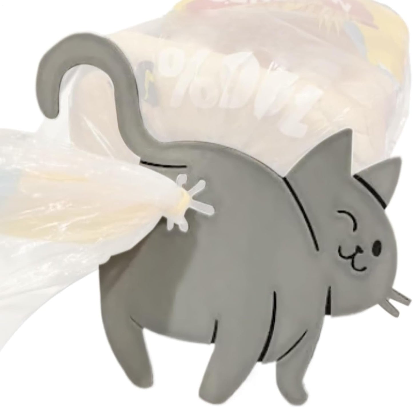 Bread Ties, Cat Butt Bread Clip, Reusable Food Clips for Breads, Funny 3D Printed Bag Holder, Quirky Home Decor, Novelty Kitchen Gadget for Cat Lovers