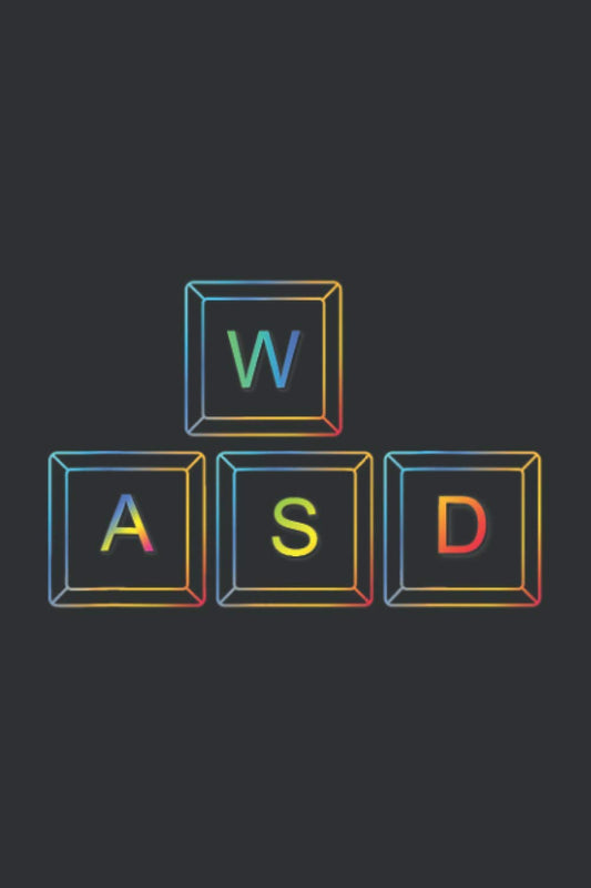 WASD (Daily Fitness Journal): Gifts For Tech Lovers, Gifts For Computer Programmers