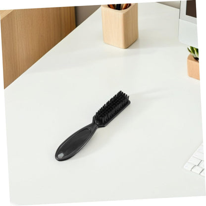 SHERCHPRY 4 Pezzi Spazzola Per Pennello Per Cure Lale Clipper Pulitore Per Attrezzi Da Barbiere Rifere Di Cura Pennello Per La Pulizia Dei Salone Black Plastica
