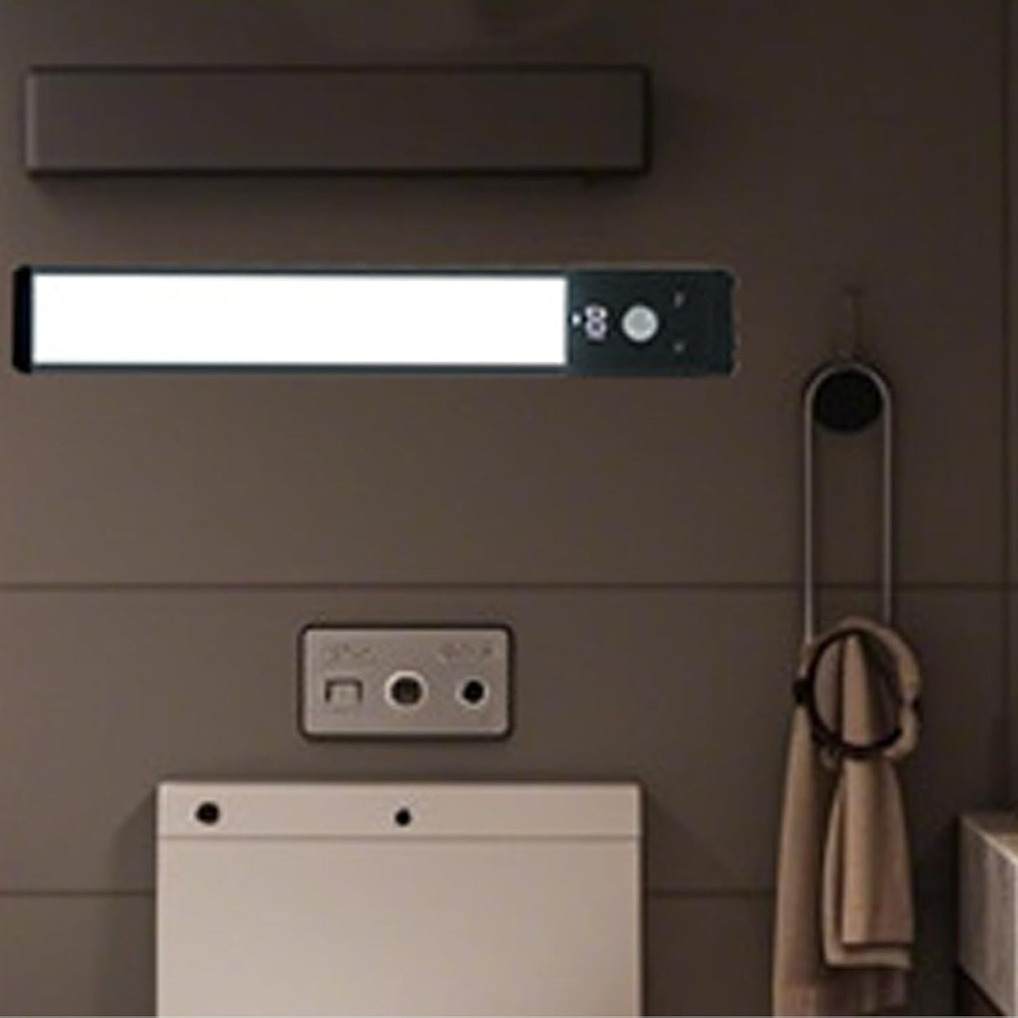 Smart Led Human Body Sensor Light, Under Cabinet Lighting, Led Motion Sensor Light Indoor Closet Lights. con illuminazione luminosa del display, funzione di risparmio energetico, 30 cm, per cucina