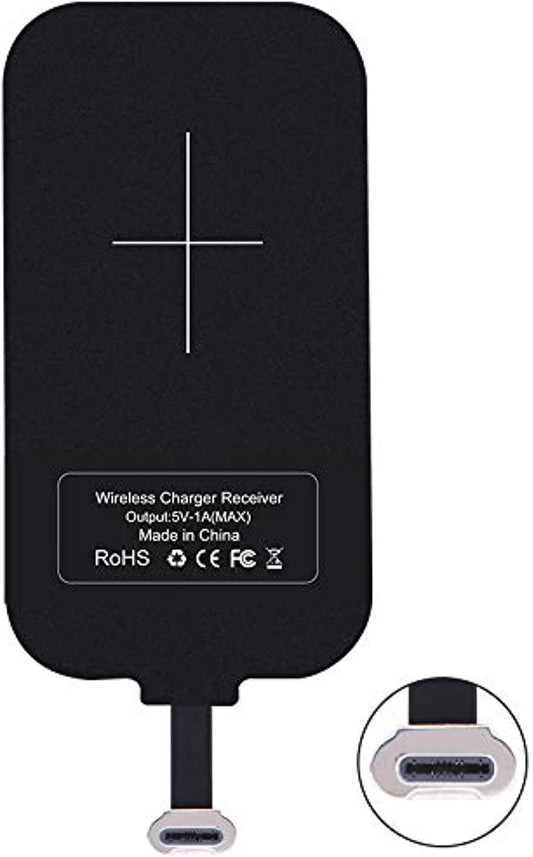 Nillkin Qi Wireless Charger Receiver - 0.16cm Ultra Thin Magic Tag Wireless Charging Receiver Chip for Google Pixel 2XL,Galaxy A20,LG stylo 4/5,Moto G7,OnePlus 6/6T/7 Pro and Other USB C Phones