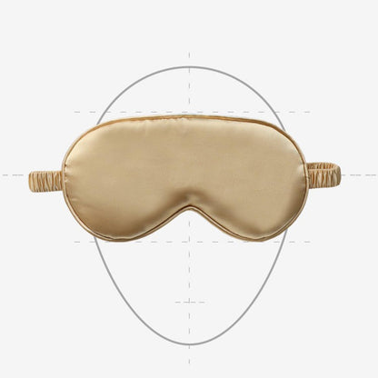Silk Eye Mask Set for Ultimate Comfort and Restful Sleep Silk Eye Mask Sleep Aid Set Travel Sleep Kit Restful Sleep (Champagne Pink)