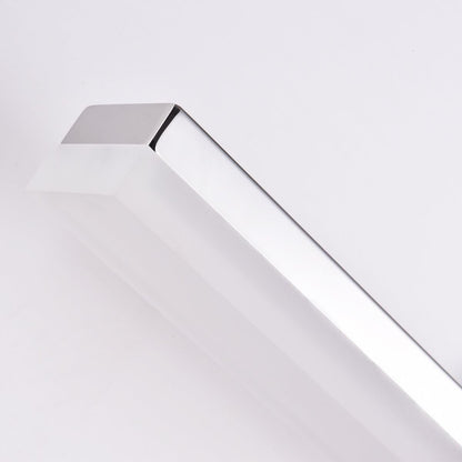 mirrea 24in Modern LED Vanity Light for Bathroom Lighting Dimmable 24w Chromed (Warm White 3000K)