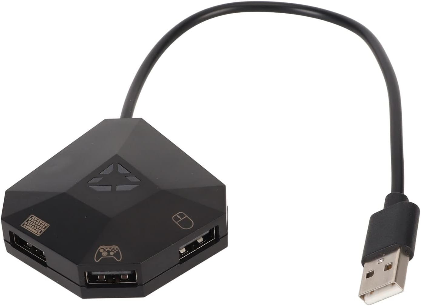 Wired Keyboard and Mouse Adapter for PS4/PS3/ 360/ One, Plug and Play Keyboard Mouse Converter for Switch