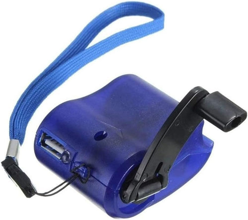 Power Bank Portable Charger,USB Hand Crank Phone Emergency Charger Portable MP4 Mobile Phone Charger Outdoor Manual Power Supply