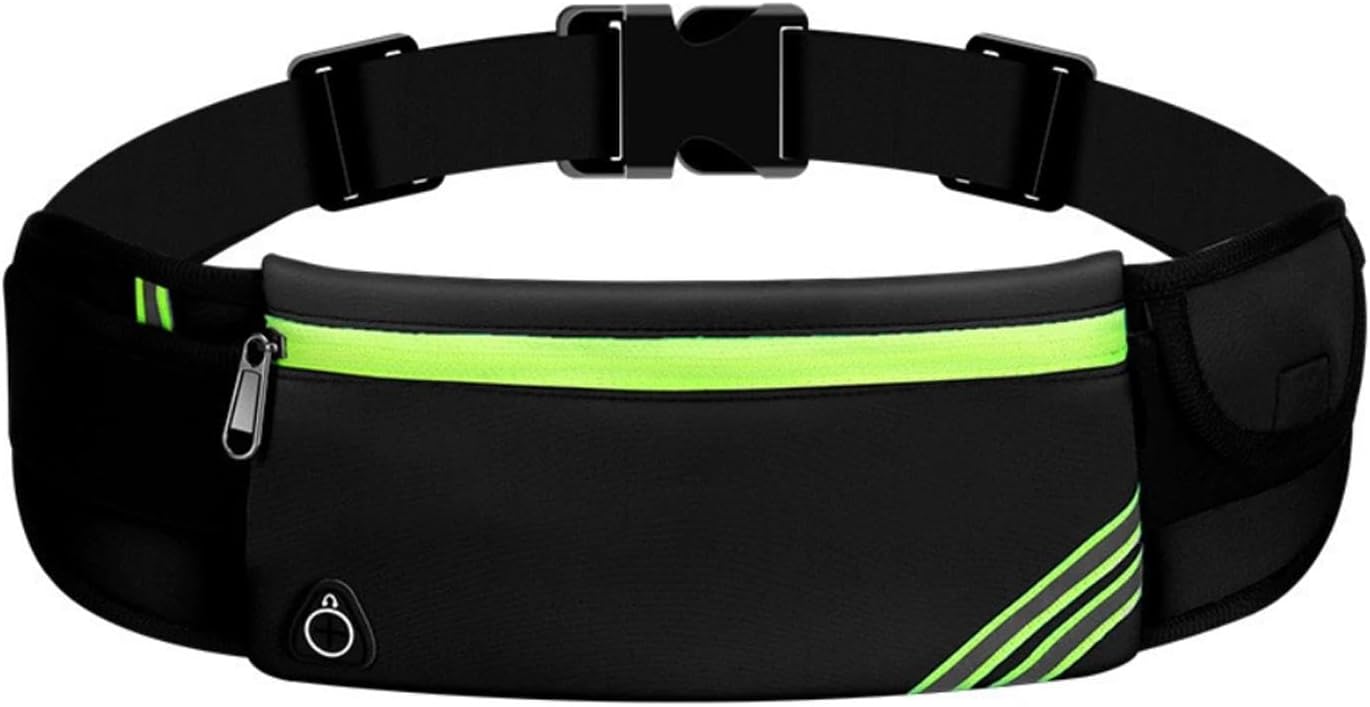 Running Waist Pack, Flat Bottom Waist Pack, Waterproof Running Bag for Workout Jogging, Money Belt Gear Accessories