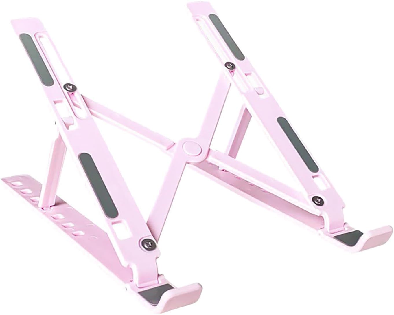 Notebook Stand Bracket | Ergonomic Pad Stand,Height Adjustable Alloy Cooling Laptop Riser for Notebook, Laptop, Computer, PC