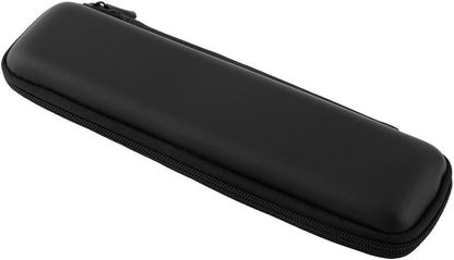 1 Piece Portable Electronic Cigarette Bag with Pen and Pencil Case in Elegant Black EVA Shell Design, a Holder for Stationery Case