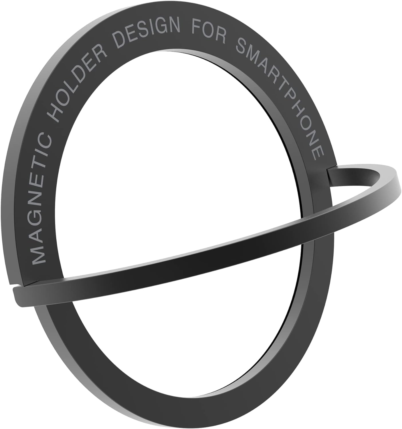 Magnetic Phone Ring Holder & Stand, Universal Grip for Phone Cases(Black)
