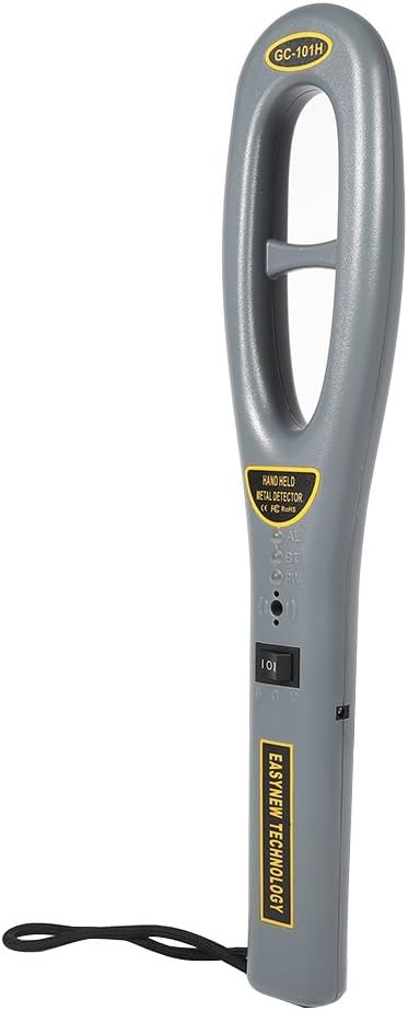 Metal Detector Underwater Portable High Sensitivity Portable High Sensitivity Hunter Finder Security Use on Dry Concrete