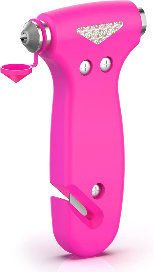 THINKWORK Car Safety Hammer Gift for Women, Three-in-One Emergency Escape Tool with Window Breaker and Seat Belt Cutter, Escape Hammer, Safety Emergency Car Escape Tool for Family, Women, Children