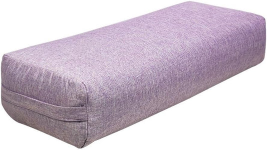 MTSDM Yoga Bolster Pillow, Versatile Rectangular Yoga Support Pillow Premium Meditation Cushion, Versatile Yoga Support Pillow, Yoga Pillow Cushion Waist Pillow Professional Auxiliary Tool