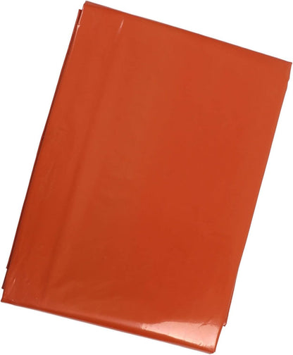 Survival Tent, Camping Tent with High Performance PE Aluminum Film Emergency Shelter for Outdoor Emergency (Orange Tent)