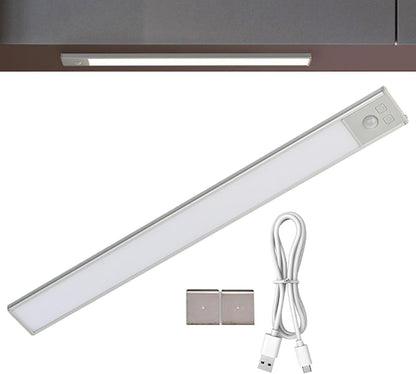 shjxi Under Cabinet Lights, LED Light Strip, Magnetic Mount Design, Adjustable 3 Color Temperature, Compact Size, Excellent for Bedroom, Wardrobe, Kitchen, Stair Night Lighting