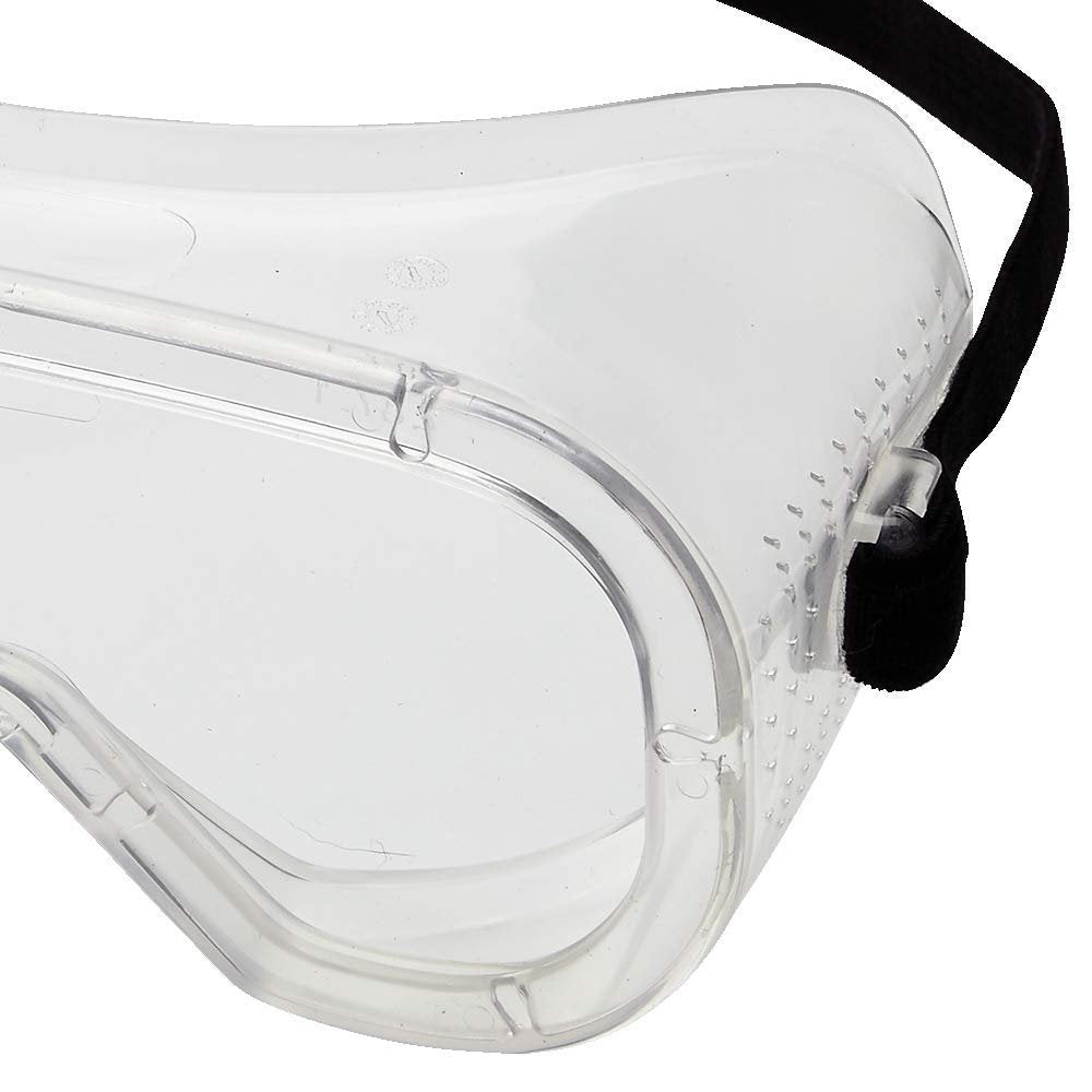 Sellstrom Safety Goggles, Soft Protective Eye Shield, Unisex, Clear Lens, Direct Vent, Adjustable Strap, S81000