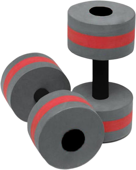 Pool Exercise Equipment, Aqua Fitness Gear, Water Dumbbells, Lightweight Design Blue Pair for Aquatic Workouts and Rehabilitation, 11.14x5.91 Inches