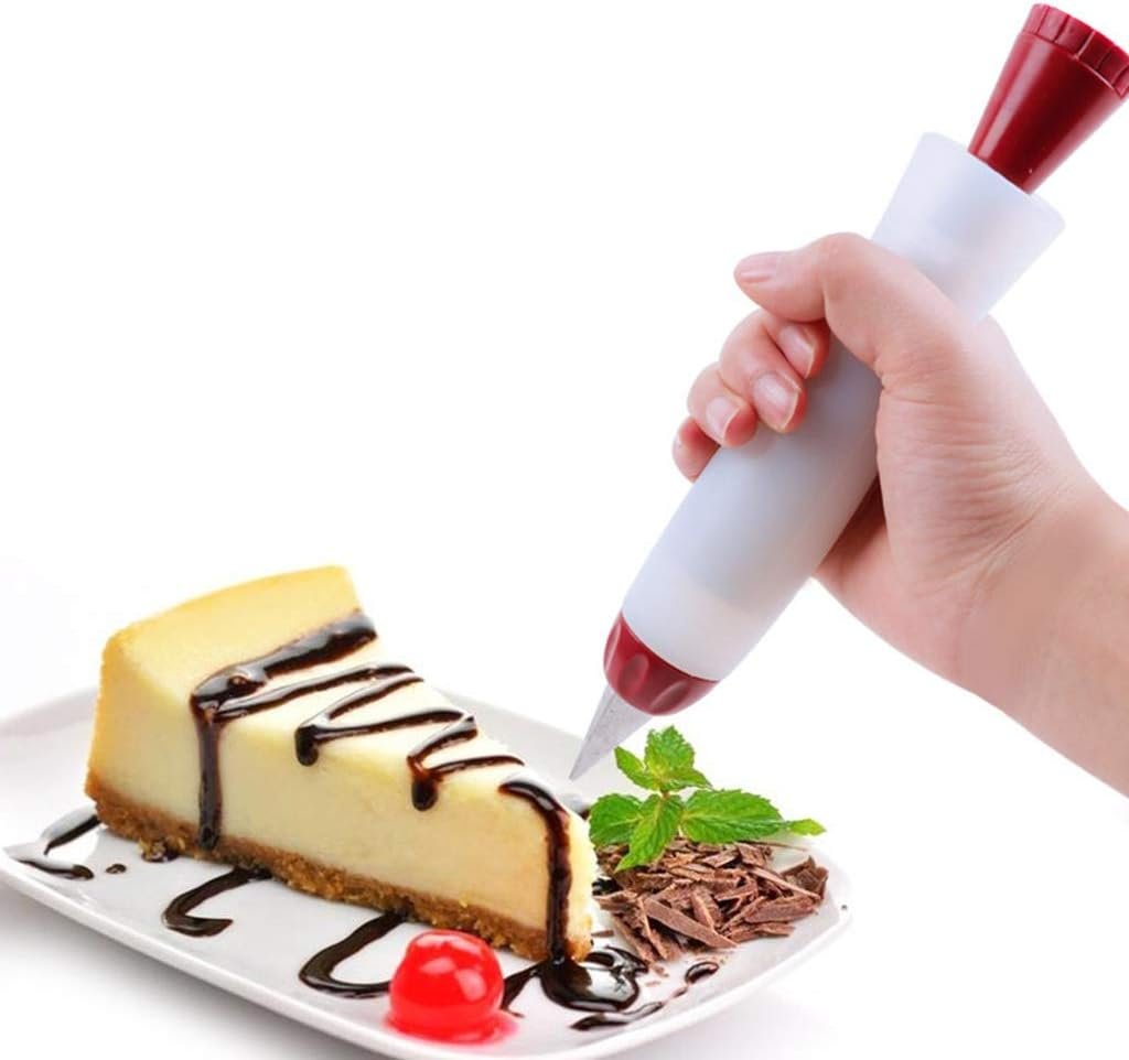 Silicone Food Writing Pen Chocolate Cake Decorating Tools Kitchen Gadget Food Writing Pen