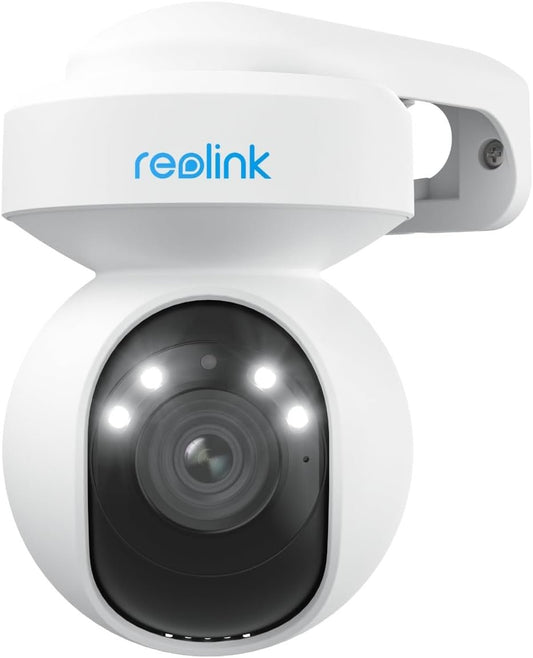 Reolink E1 Outdoor WiFi Security Camera, 5MP HD PTZ Cam for Home Surveillance, Auto Tracking, Dual Band 2.4 / 5GHz Wi-Fi, 3X Optical Zoom, Smart Motion Detection, Color Night Vision, Waterproof