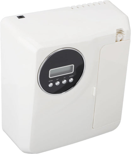 Aromatherapy Diffuser, Wall Mounted Essential Oil Diffuser Air Purification Professional Button Switch for Home (White)