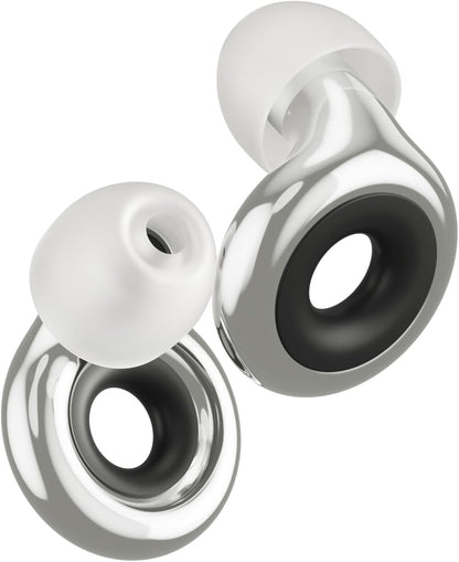 Loop Experience 2 Plus Ear Plugs – Stylish Certified Hearing Protection for Concerts & Festivals, Live Events, Sports, DJs & Nightlife – 17dB Noise Reduction, (High-Fidelity) + Mute for extra coverage