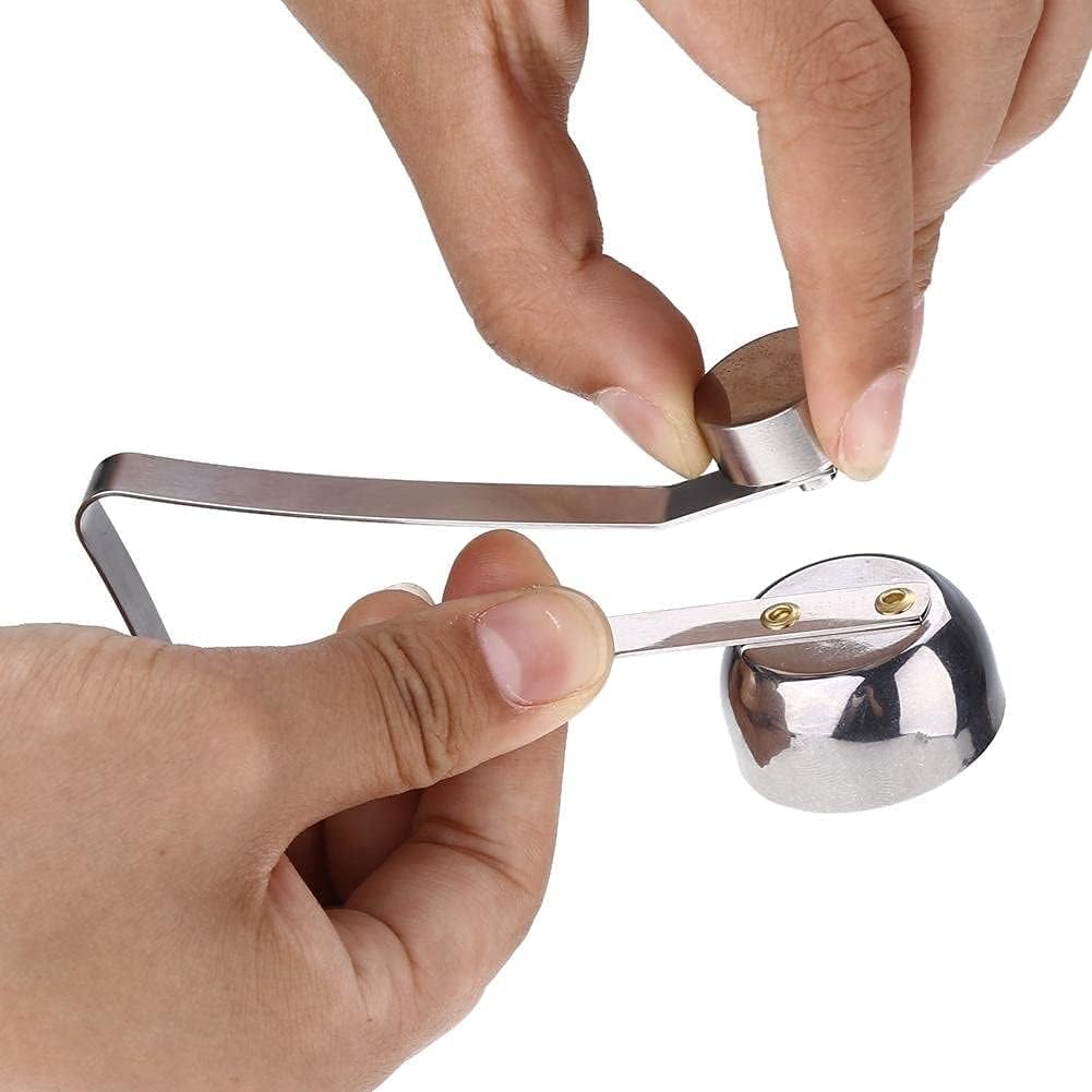 Pubiao Stainless Steel Egg Topper, Egg Opener Kitchen Gadget for Raw or Soft Hard Boiled Egg, Dishwasher Safe