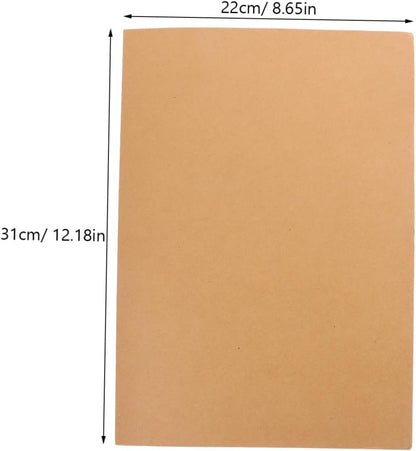 Angoily 10pcs Paper Bifold Presentation Folders Elegant Document Holders for Files Sturdy Classification Folders for Office Professional Use Minimalist Design for Workspace Organization